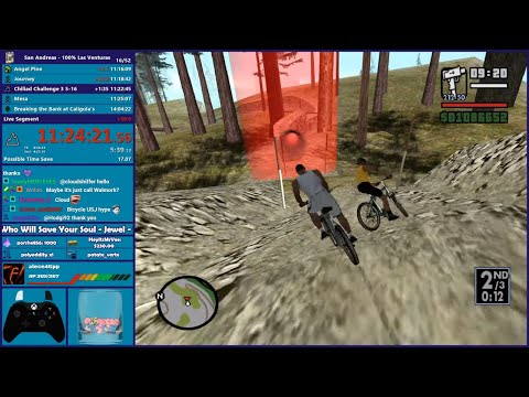 GTA San Andreas 100% Speedrun - Las Venturas - Hugo_One Twitch Stream - 2/19/2020