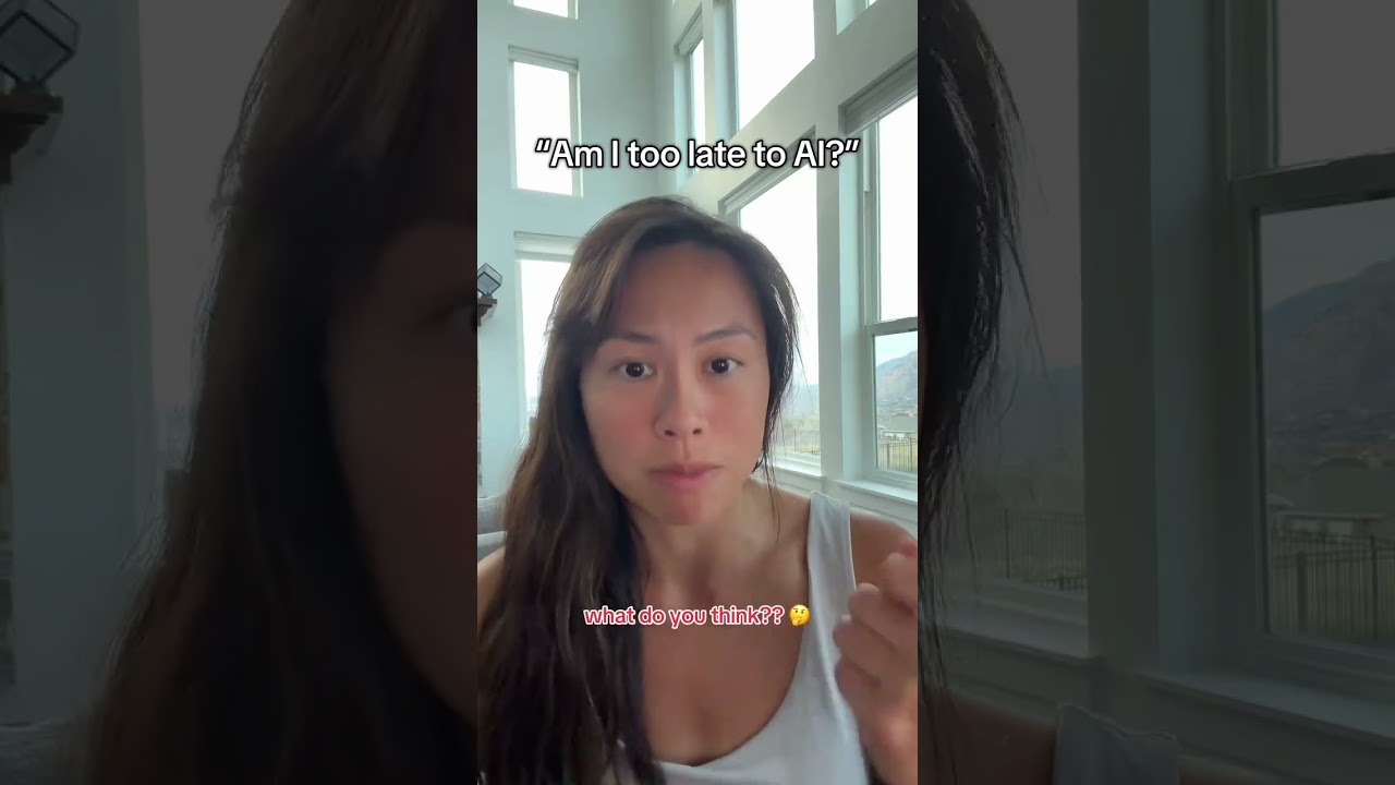 The best time to START building and learning AI is RIGHT NOW! You’re not too late to AI. Just get of