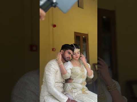 Full video එක බලන්න යාලුවනේ 😘 #chamodithrathnayake #photoshoot #bts #foryou #coupleshoot #tren #fyp