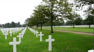 preview picture of video 'CEMITÉRIO E MEMORIAL AMERICANO, Coleville-sur-Mér (França) [HD]'