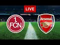 Nurnberg vs Arsenal Live Match - Club Friendly - 8th July 2022