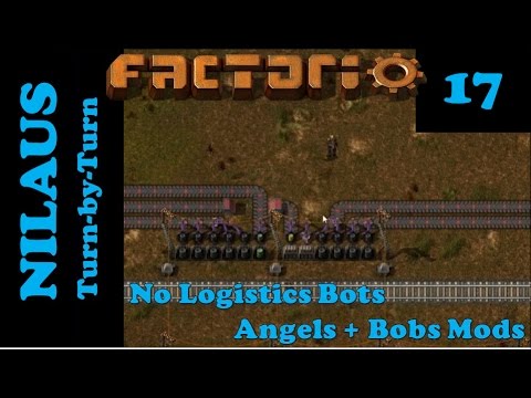 Lets Play Factorio S6E17 - Oil and Gas barreled and loaded