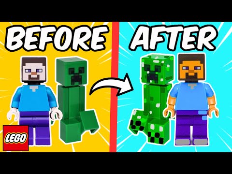 Could LEGO Minecraft Minifigures be BETTER?