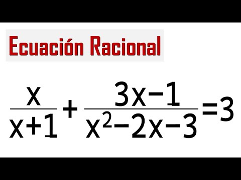 ECUACIÓN RACIONAL CON DOS TÉRMINOS. Matemáticas Básicas