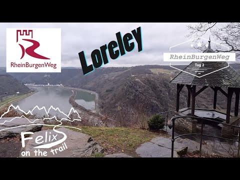 RheinBurgenWeg 3: 28km von Burg Pfalzgrafenstein über Oberwesel, Loreleyblick nach St. Goar - TOP
