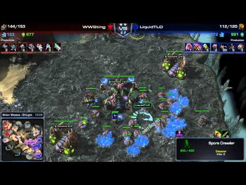 Sc2 - Daily Masters - TvZ - Sting vs TLO
