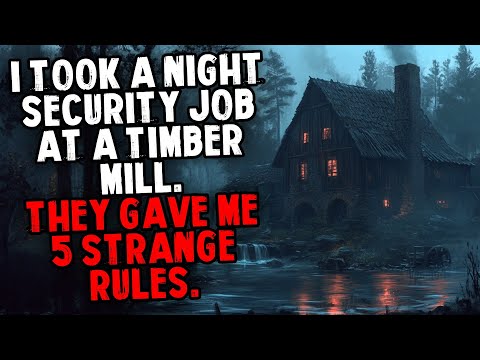 I Took a Night Security Job at a Timber Mill. They Gave Me 5 STRANGE RULES.