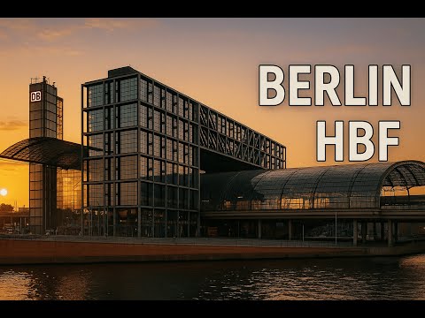 Berlin Hauptbahnhof Walkthrough – Stunning Architecture & Trains 🚄