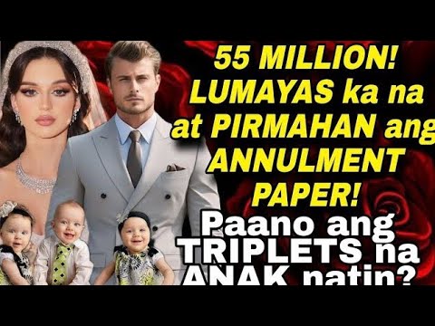 LUMAYAS ka! At pirmahan ang annulment paper Billionaire Tagalog Love story 