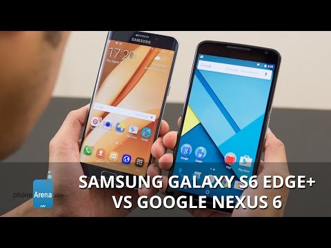Samsung Galaxy S6 edge+ vs Google Nexus 6