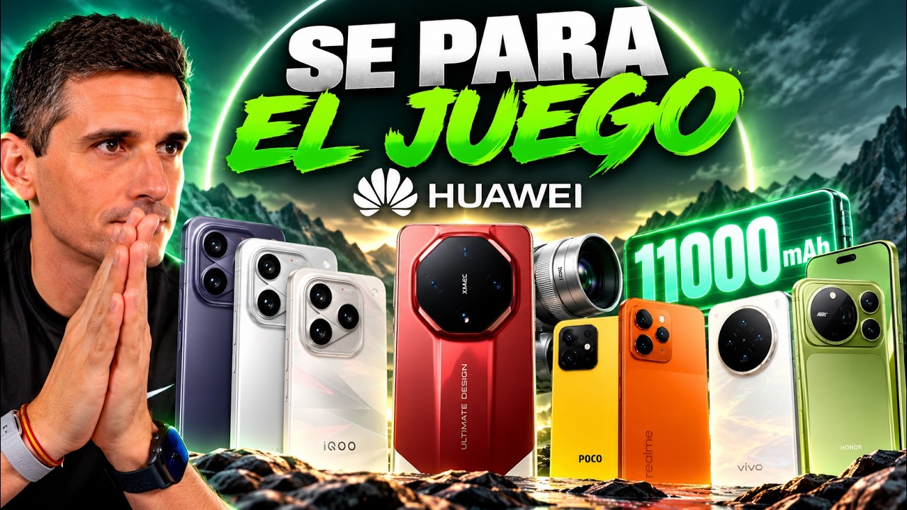 Huawei SE PASA el Juego con algo MUY LOCO y el Honor MAGIC9 Pro Max