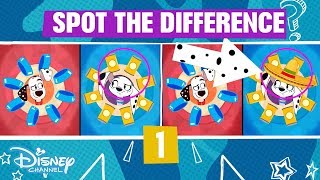 101 Dalmatian Street | GAME - Spot the Difference! 🐾 | Disney Channel UK