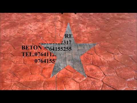 Beton Amprentat Tălpaş,Dolj Tel.0764112317-0764155255