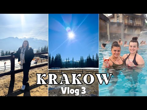 KRAKOW VLOG 3: Zakopane Day Trip | Chocholowska Thermal Baths & Dinner At Morskie Oko | Feb 2025