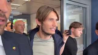 DE ROON Arrivo a Fiumicino 30 agosto 2026
