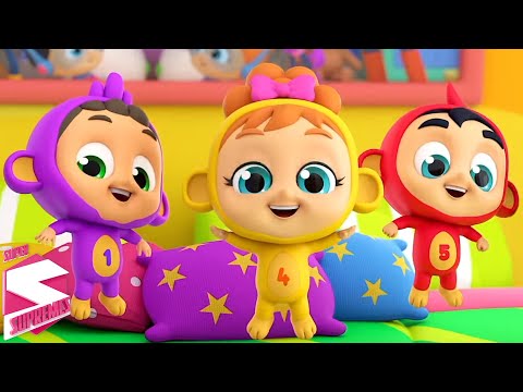 Cinq Petits Singes, Enfantine Chanson + Plus Comptines en Français