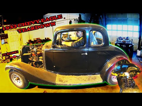 Thumbnail for 1933 Chevy Eagle TEARDOWN!  Disassembly Of An All Original Running Driving 33 Chevy by video, vide, video i