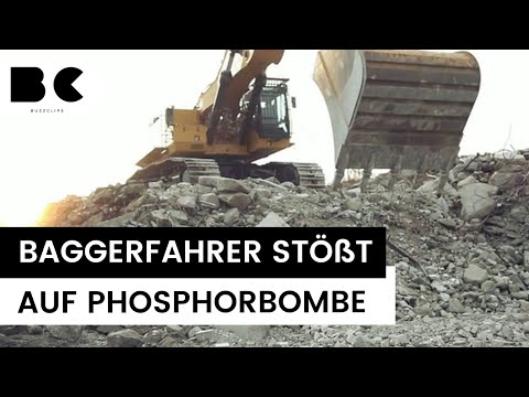 Hannover: Baggerfahrer stößt auf Phosphorbombe
