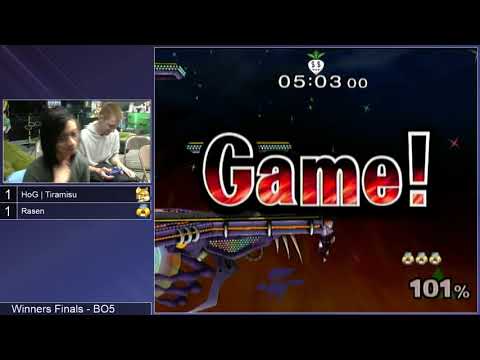SG 20.7 SSBM - HoG | Tiramisu (Fox) vs. Rasen (Sheik) - Melee WF