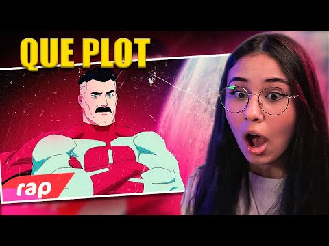 MAH reagindo a Rap do Omni-Man (Invencível) - OLHEM PRO CÉU | NERD HITS (mahnimes REACT)