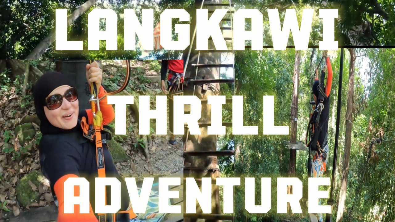 Experience thrilling treetop challenges and zip lines at Skytrex Adventure Langkawi!