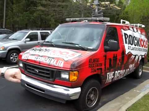 Atlanta Rock Van - 4 Flat tires