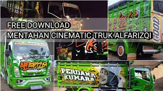 Download lagu Terbaru‼️Free Download Mentahan Cinematic Truk Modif Keren | Isuzu Giga Alfarizqi mp3