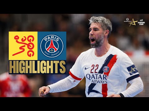 GOG 🆚 Paris Saint-Germain | HIGHLIGHTS | Machineseeker EHF Champions League 2025/26