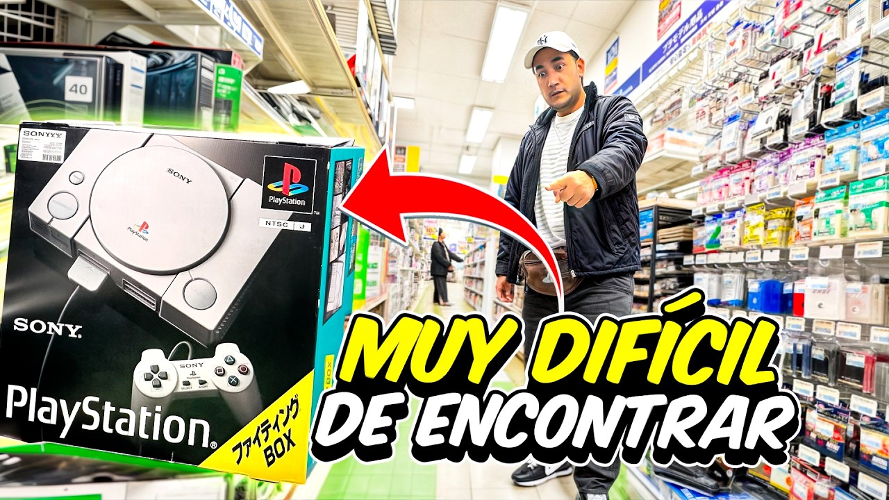 Busqué por TODO Japón la PlayStation 1 en caja más barata en pleno 2026