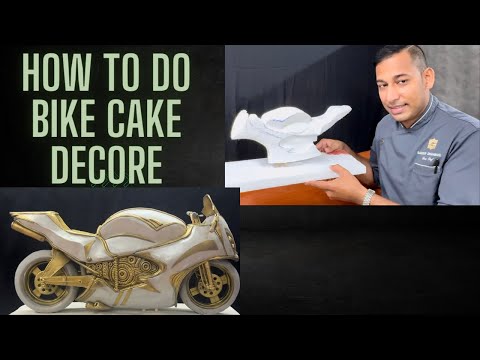 Let"s Do Display Decor Bike Cake With Fondant