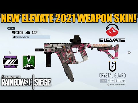 Elevate 2021 Weapon Skin - Rainbow Six Siege