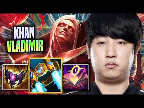 KHAN TRIES VLADIMIR WITH NEW BUFFS! - Khan Plays Vladimir TOP vs Gangplank! | Season 2022