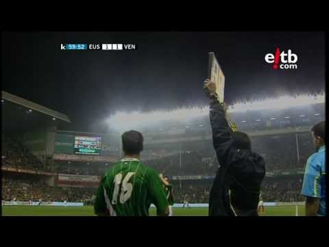 Euskal Selekzioa - Venezuela: Pitada a Xabi Alonso