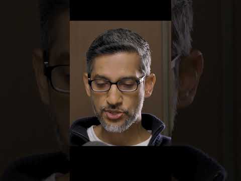 Video Thumbnail: Sundar Pichai on declines in traditional Google Search as a result of AI. #Decoder