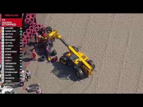 Verstappen's Car After the BIG Crash ! - #f1 #verstappen #hamilton