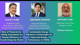 EEAP Webinar 29: Advancing Energy Efficiency in MSMEs