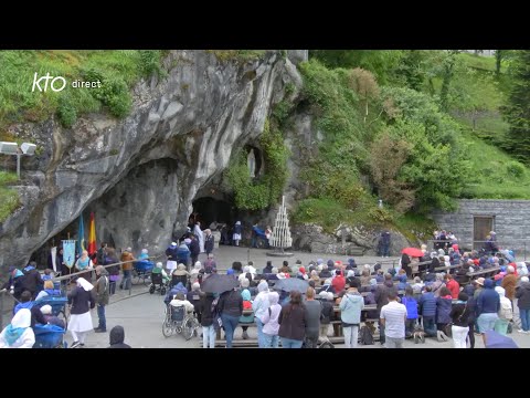 Chapelet du 14 mai 2024 à Lourdes
