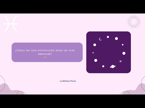 ¿Cómo leo una revolución solar en mis sesiones?