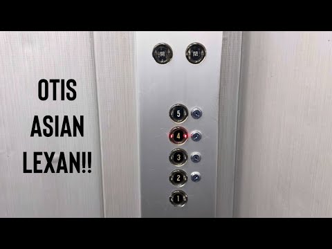 COOL Otis Asian Lexan Traction Elevator Nanshika Yamatoya Osaka, Japan