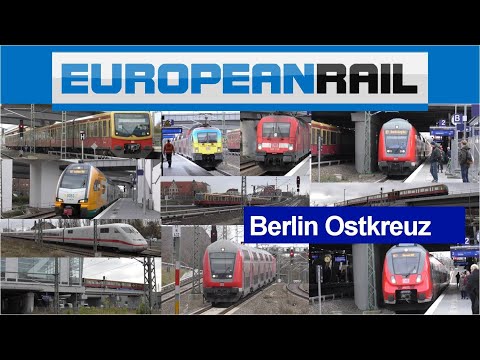 #Berlin2019 Deutsche Bahn & Ostdeutsche Eisenbahn Trains - Berlin Ostkreuz Bahnhof