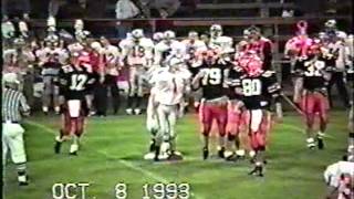 preview picture of video '1993 BHS Football Game 6 Tri County North'