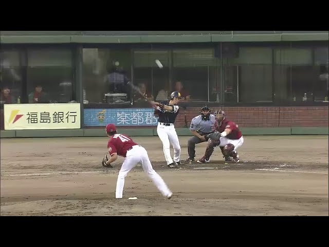 【2回表】きょうもつながるホークス打線!! 3連打!! 本多、先制タイムリーヒット!!  2014/7/29 E-H