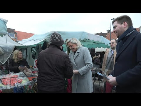 Video | Le Pen joins far-right candidate on municipal campaign trail | AFP