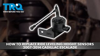 How to Replace Front Ride Leveling Height Sensors 2007-2014 Cadillac Escalade