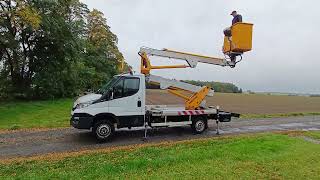 Plataforma sobre cami&atilde;o IVECO Daily Multitel MX 170 Bucket Truck | Imagem 4 - Machineryline