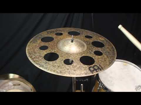 Meinl 18" Byzance Dark Trash Crash - 1098g (video demo) image 2