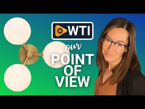 Gold Semi Flush Mount Ceiling Light - WTI product video review