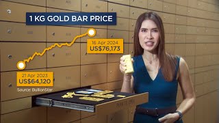 CNA- Money Mind: What's Driving Up Gold Prices Despite A Strong US Dollar & Stock Market?