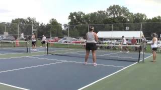 Prem Carnot "The Pickleball Guru" & Wendy Garrido vs The Hackenbergs Part 2
