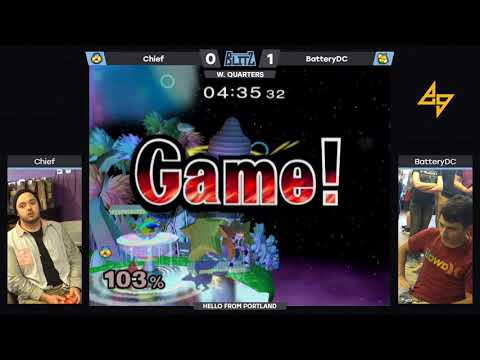 Chief (Sheik) vs. BatteryDC (Fox) | SSBM W-T24 | BTB2